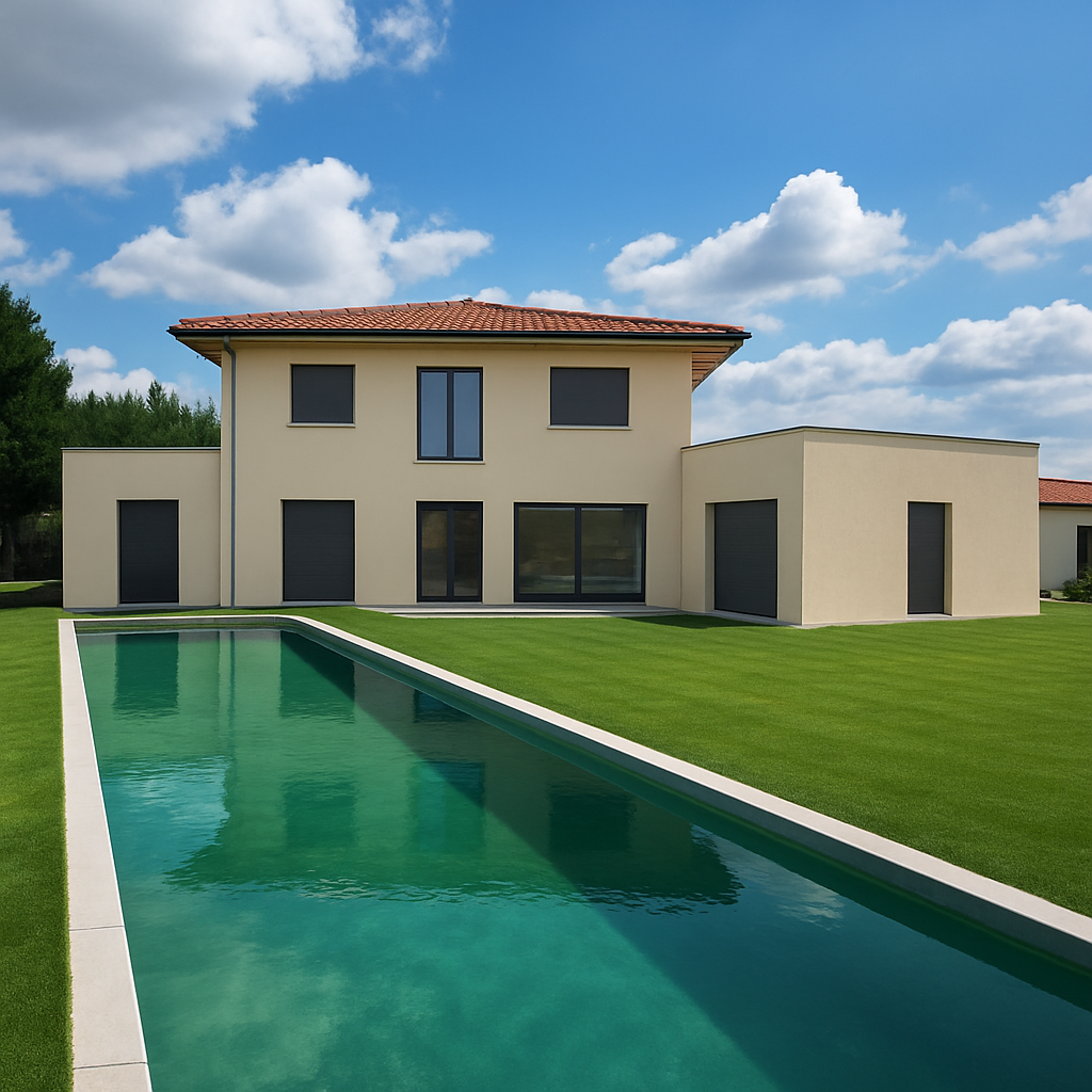 maisons gib constructeur maison piscine